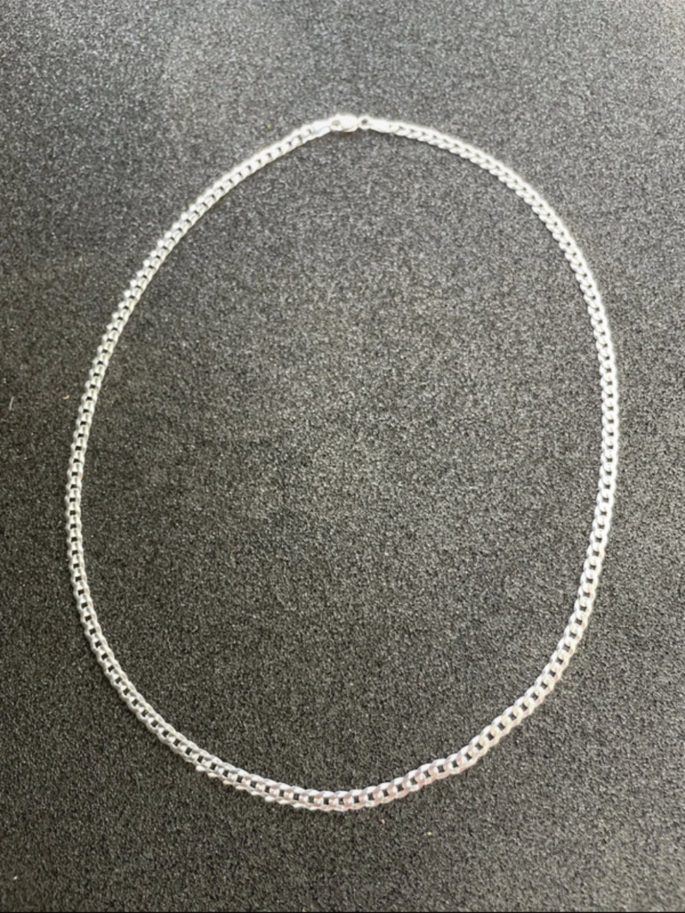 20” 4.1 mm 9g sterling silver .925 Cuban chain
